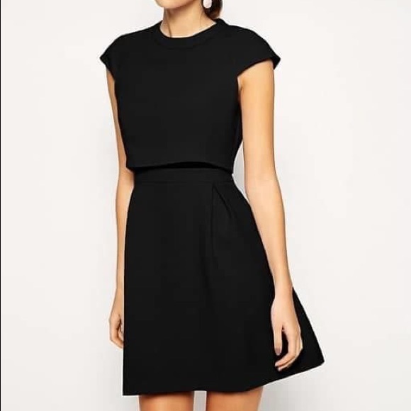 little black dress cap sleeves